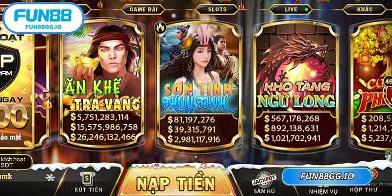 Giới thiệu game nổ hũ Ăn Khế Trả Vàng FUN88 thưởng cao